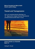 Cover: Transit und Transgression - Kovac, Dr. Verlag