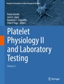 Cover: Platelet Physiology II and Laboratory Testing - Springer