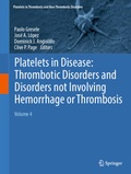 Cover: Platelets in Disease: Thrombotic Disorders and Disorders not Involving Hemorrhage or Thrombosis - Springer