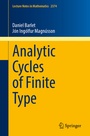 Cover: Analytic Cycles of Finite Type - Springer