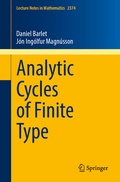 Cover: Analytic Cycles of Finite Type - Springer