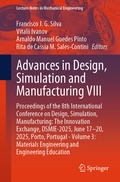 Cover: Advances in Design, Simulation and Manufacturing VIII - Springer