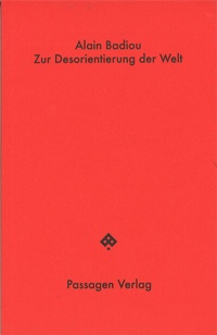 Abbildung von: Zur Desorientierung der Welt - Passagen