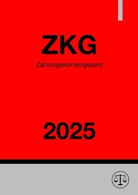 Abbildung von: Zahlungskontengesetz - ZKG 2025 - epubli