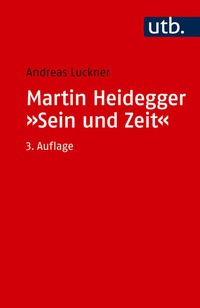 Abbildung von: Martin Heidegger: "Sein und Zeit" - UTB