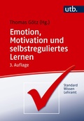 Cover: Emotion, Motivation und selbstreguliertes Lernen - UTB