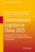 Cover: Contemporary Logistics in China 2025 - Springer Nature Switzerland AG
