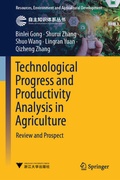 Cover: Technological Progress and Productivity Analysis in Agriculture - Springer Nature Switzerland AG
