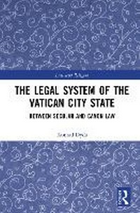 Abbildung von: The Legal System of the Vatican City State - Routledge