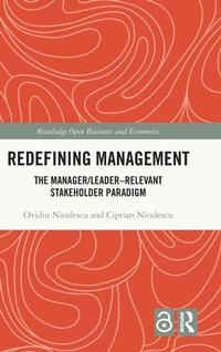 Enlarge image Cover: Redefining Management - Routledge