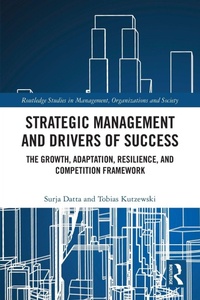 Enlarge image Cover: Strategic Management and Drivers of Success - Routledge