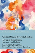 Cover: Critical Neurodiversity Studies - Bloomsbury Academic