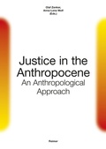 Cover: Justice in the Anthropocene: - Reimer Verlag