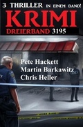 Cover: Krimi Dreierband 3195 - Alfredbooks