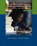 Cover: Content Literacy for Today's Adolescents - Pearson
