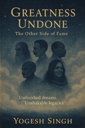 Cover: GREATNESS UNDONE- The Other Side of Fame - Yogesh Singh