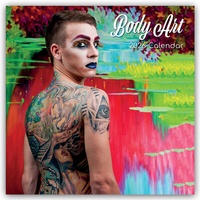 Abbildung von: Body Art - Körperkunst - Tattoo-Kunst 2026 - 16-Monatskalender - Brown Trout-Auslieferer Flechsig