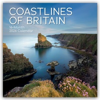 Abbildung von: Coastline of Britain - Die Britische Küste 2026 - 16-Monatskalender - Brown Trout-Auslieferer Flechsig