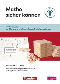 Abbildung von: Mathe sicher können - Förderbausteine zur Sicherung mathematischer Basiskompetenzen - 5./6. Schuljahr - Cornelsen Verlag