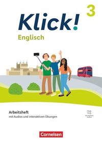 Abbildung von: Klick! - Fächerübergreifendes Lehrwerk für Lernende mit Förderbedarf - Englisch - Ausgabe ab 2023 - Band 3: 7. Schuljahr - Cornelsen Verlag
