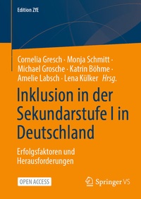 Abbildung von: Inklusion in der Sekundarstufe I in Deutschland - Springer VS