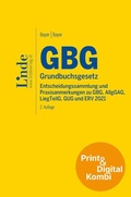 Cover: GBG | Grundbuchsgesetz (Kombi Print&digital) - Linde