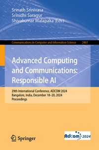 Abbildung von: Advanced Computing and Communications: Responsible AI - Springer
