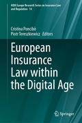 Cover: European Insurance Law within the Digital Age - Springer