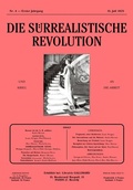 Cover: Die surrealistische Revolution - TEXTEM VERLAG