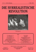 Cover: Die surrealistische Revolution - TEXTEM VERLAG