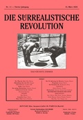 Cover: Die surrealistische Revolution - TEXTEM VERLAG