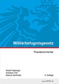 Cover: Milit&auml;rbefugnisgesetz - Pro Libris Verlagsgesellschaft
