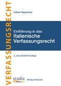 Cover: Grundz&uuml;ge des Italienischen Verfassungsrechts - Studia Universit&auml;tsverlag Innsbruck