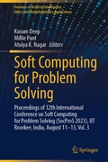 Cover: Soft Computing for Problem Solving - Springer Nature Switzerland AG
