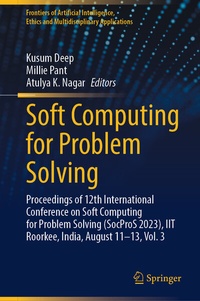 Enlarge image Cover: Soft Computing for Problem Solving - Springer