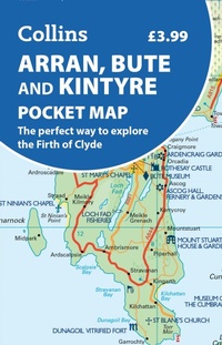 Abbildung von: Arran, Bute and Kintyre Pocket Map - Collins