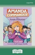 Cover: The Purple Invitation (Amanda Commander #1) - ReadHowYouWant