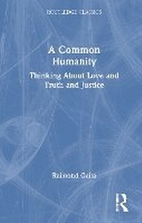 Enlarge image Cover: A Common Humanity - Routledge