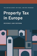 Cover: Property Tax in Europe - Lincoln Institute of Land Policy