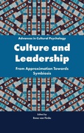 Cover: Culture and Leadership - Emerald Publishing Limited