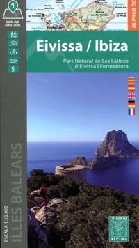 Abbildung von: Eivissa / Ibiza map & guide - Alpina, Editorial, S.L.
