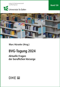 Cover: BVG-Tagung 2024 - Dike Verlag Z&uuml;rich