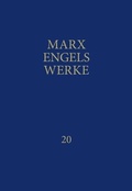 Cover: MEW / Marx-Engels-Werke Band 20 - Dietz