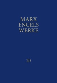 Abbildung von: MEW / Marx-Engels-Werke Band 20 - Dietz