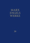 Cover: MEW / Marx-Engels-Werke Band 39 - Dietz
