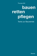 Cover: bauen, retten, pflegen - Reimer Verlag