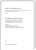 Cover: The Tablets and Their Scribes - Harrassowitz Verlag