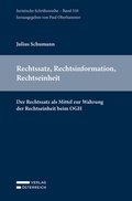 Abbildung von: Rechtssatz, Rechtsinformation, Rechtseinheit - Verlag Österreich