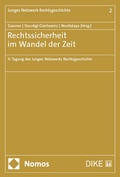 Cover: Rechtssicherheit im Wandel der Zeit - Nomos