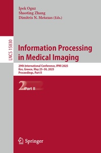 Enlarge image Cover: Information Processing in Medical Imaging - Springer
